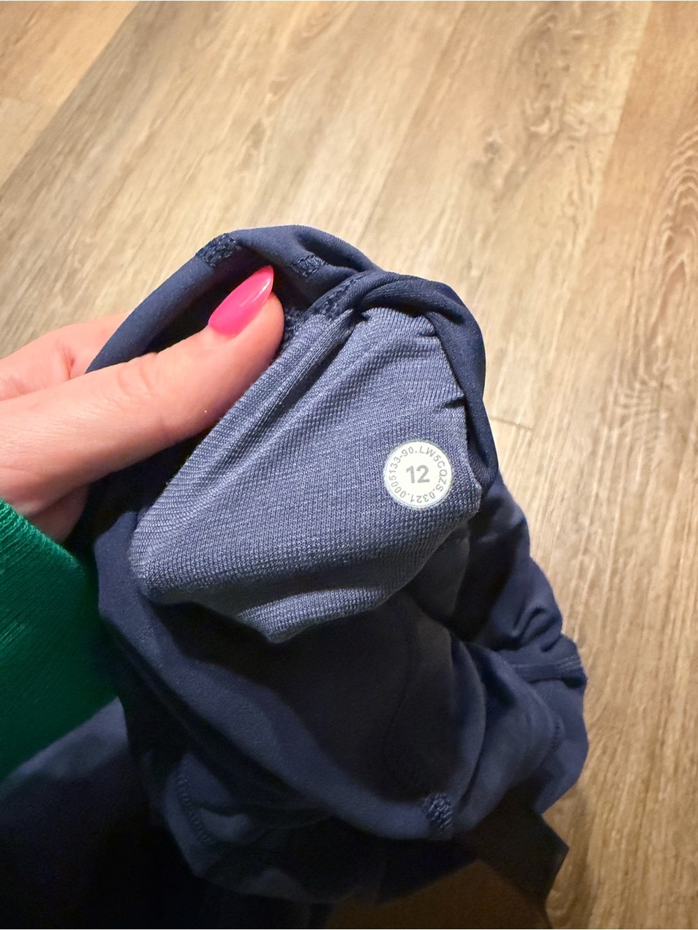 lululemon athletica Navy Tie-Dye Leggings - Picture 2 of 3